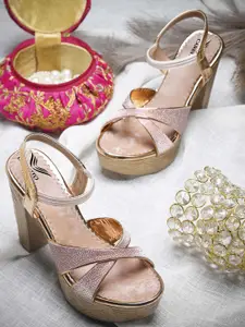 carrito Women Ethnic Block Sandals