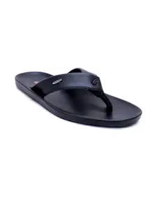 R-SWISS Men Black Synthetic Flip Flops