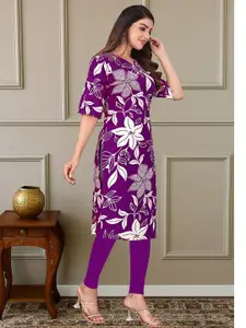 URMIR FASHION Women Viscose Rayon Straight Kurtis