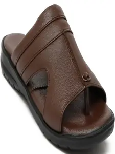 ZIRSQ Men Leather Sandals