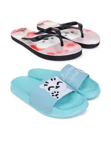 Pampy Angel Women Multicoloured EVA Flip Flops