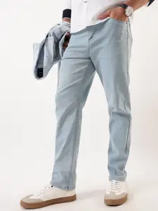 Dennis Lingo Men Straight Fit Mid-Rise Stretchable Jeans