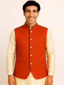 BAESD Mandarin Collar Nehru Jacket