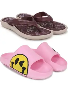 Pampy Angel Women Multicoloured EVA Flip Flops