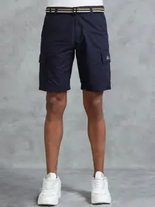 beevee Men Casual Cotton Shorts with Belt