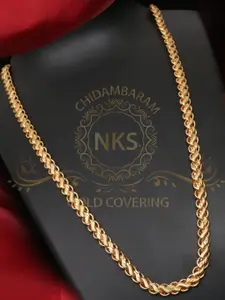 Arudhras fashion jewels Gold-Plated Brass Necklace