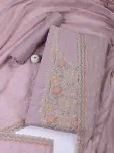 Meena Bazaar Woven Design Unstitched Dress Material