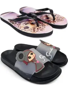 Pampy Angel Women Multicoloured EVA Flip Flops