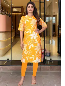 URMIR FASHION Women Viscose Rayon Straight Kurtis