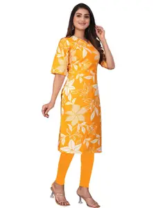 URMIR FASHION Women Viscose Rayon Straight Kurtis
