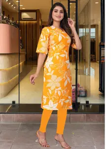 URMIR FASHION Women Viscose Rayon Straight Kurtis