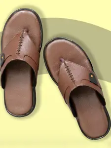 ZIRSQ Men Leather Sandals