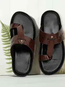 ZIRSQ Men Leather Sandals