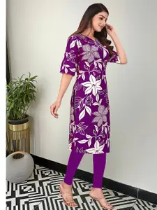 URMIR FASHION Women Viscose Rayon Straight Kurtis