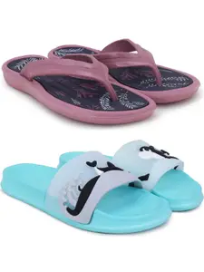 Pampy Angel Women Multicoloured EVA Flip Flops