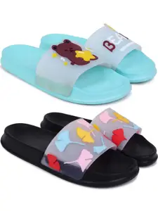 Pampy Angel Women Multicoloured EVA Flip Flops