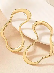 VAGHBHATT Gold-Plated Alloy Drop Earrings