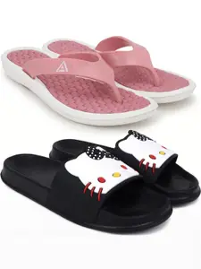 Pampy Angel Women Multicoloured EVA Flip Flops