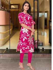 URMIR FASHION Women Viscose Rayon Straight Kurtis