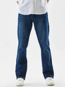 Snitch Men Snitch Blue Mid-Rise Straight Fit Jeans