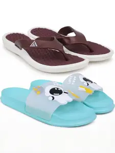 Pampy Angel Women Multicoloured EVA Flip Flops