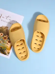 glitchez Women Solid Casual Sliders