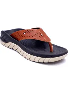 R-SWISS Men Multicoloured Synthetic Flip Flops