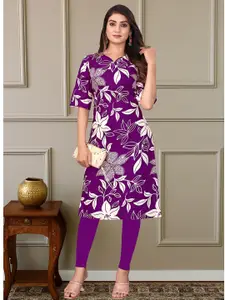 URMIR FASHION Women Viscose Rayon Straight Kurtis