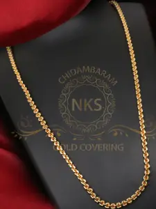 Arudhras fashion jewels Gold-Plated Brass Necklace