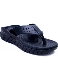 R-SWISS Men Black Synthetic Flip Flops