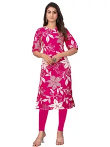 URMIR FASHION Women Viscose Rayon Straight Kurtis