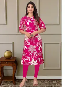 URMIR FASHION Women Viscose Rayon Straight Kurtis