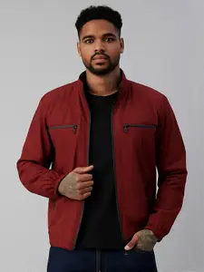VOXATI Mock Collar Bomber Jacket