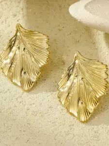 VAGHBHATT Gold-Plated Alloy Studs Earrings