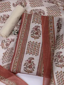 Meena Bazaar Printed Unstitched Dress Material