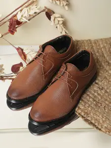 Liberty Men Textured Formal Derbys