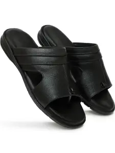 ZIRSQ Men Leather Sandals