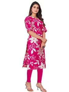 URMIR FASHION Women Viscose Rayon Straight Kurtis