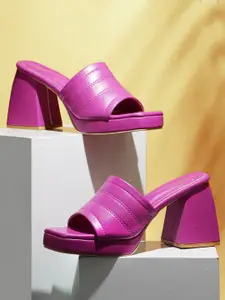 JM Looks Women Block Heeled Sandal Shoes Stylish Comfortable Trendy