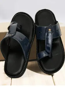 ZIRSQ Men Leather Sandals