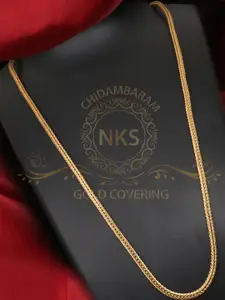 Arudhras fashion jewels Gold-Plated Brass Necklace