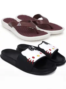 Pampy Angel Women Multicoloured EVA Flip Flops