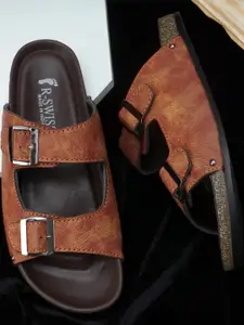 R-SWISS Men Multicoloured Synthetic Flip Flops