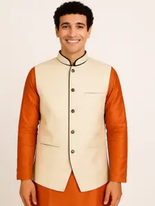 BAESD Mandarin Collar Nehru Jacket