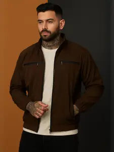 VOXATI Mock Collar Bomber Jacket