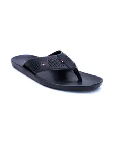 R-SWISS Men Black Synthetic Flip Flops