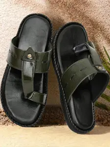ZIRSQ Men Leather Sandals