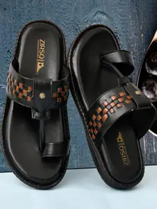 ZIRSQ Men Synthetic Leather Sandals