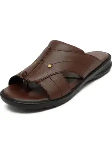 ZIRSQ Men Leather Sandals