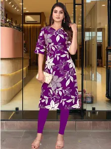 URMIR FASHION Women Viscose Rayon Straight Kurtis